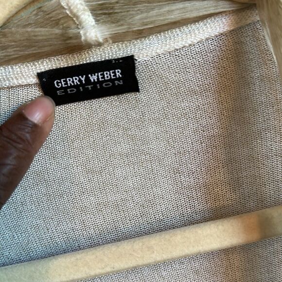 Gerry Weber Sheer Cardigan Sweater M - Picture 8 of 8